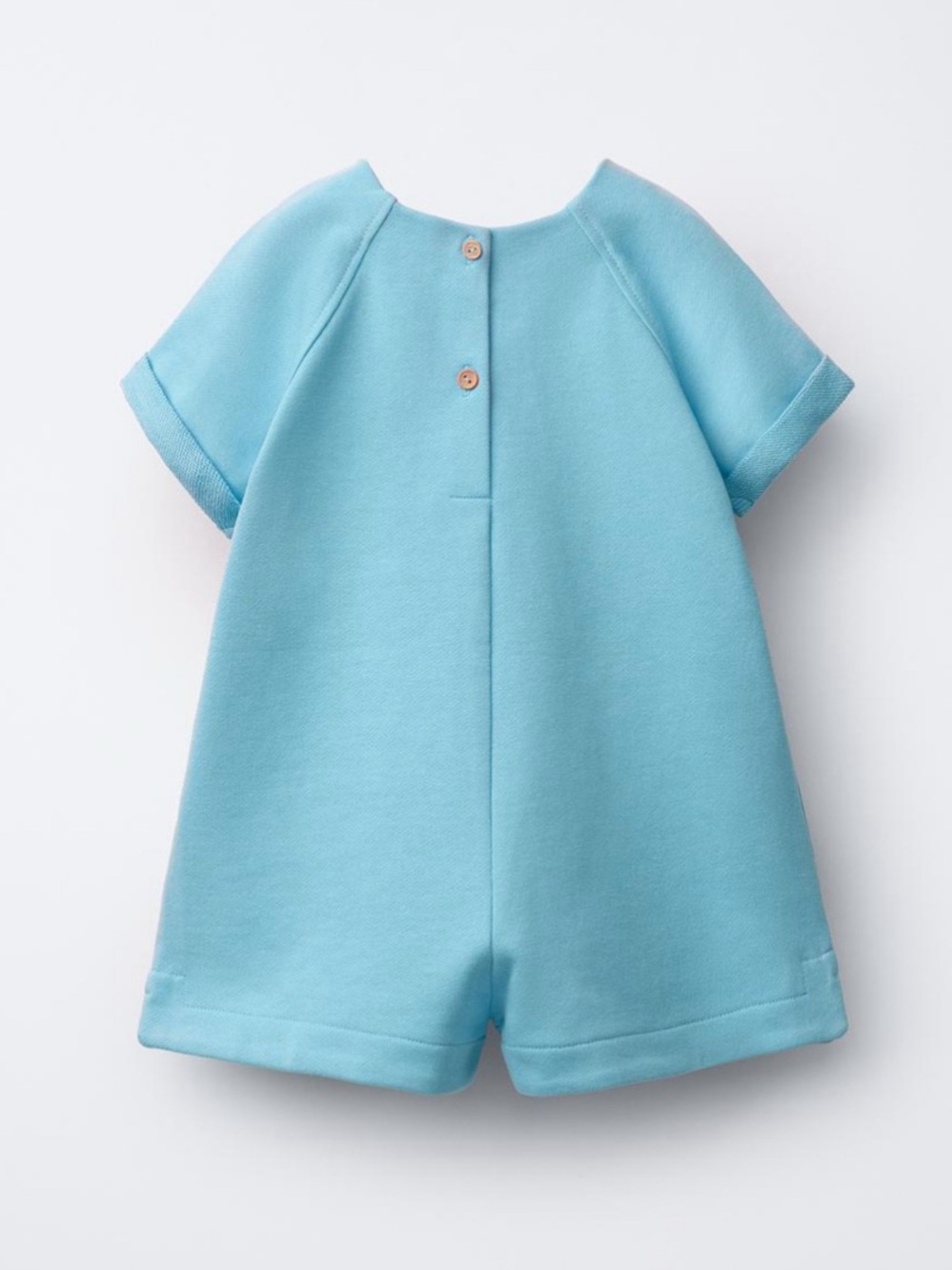 ZARA PLAIN PLUSH SHORT JUMPSUIT - Picture 3 of 9